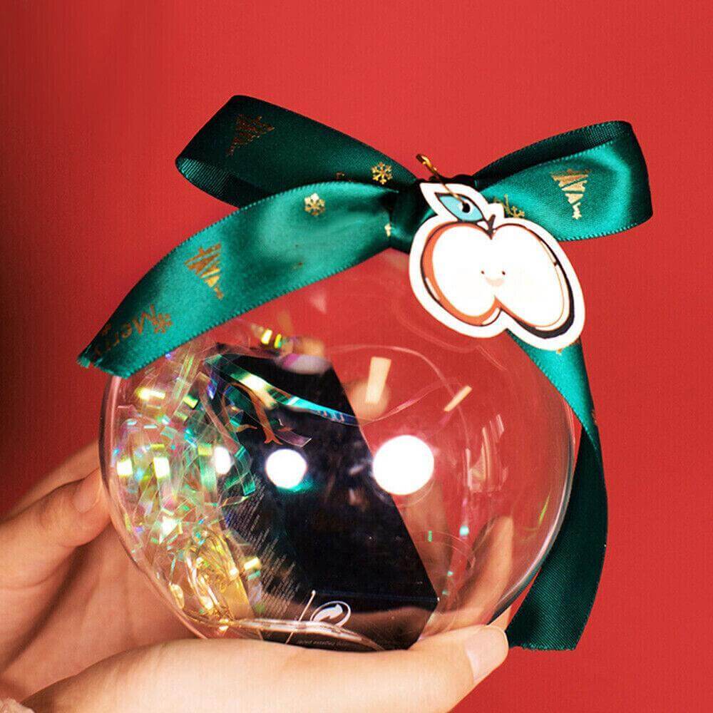 10X Balls clear plastic ball Clear Containers ORNAMENTS DECORATION ball 10CM - Australian Empire Shop