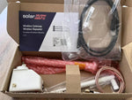 SolarEdge Wireless Gateway and Repeater kit with cables and installation guide for inverters