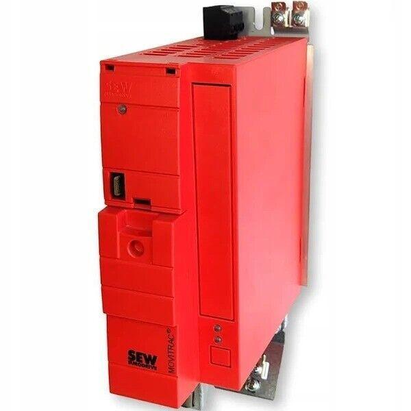 Red SEW MOVITRAC industrial motor drive with control panel and connectors
