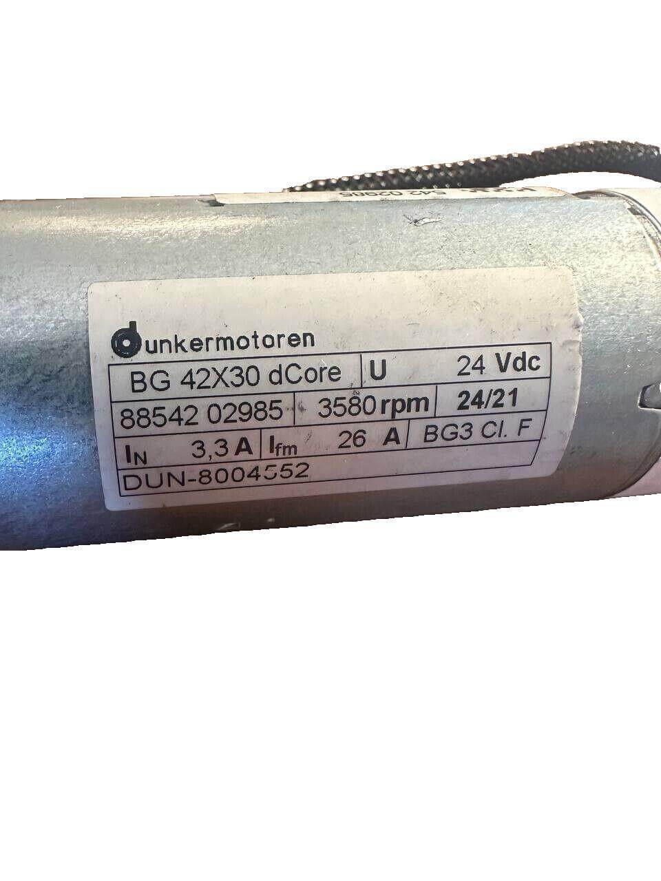 DUNKERMOTOREN BG 42X30 dCore 24v 3580rpm /8004552 PLG 42S