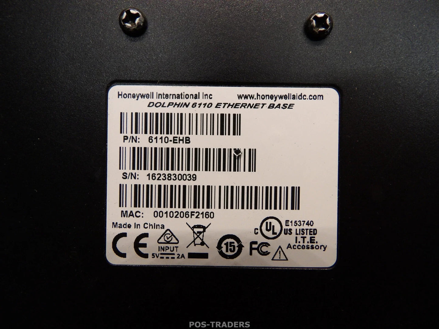 Honeywell 6110-EHB Charging Cradle Ethernet Base For Dolphin 6110 LAN - EXCL PSU