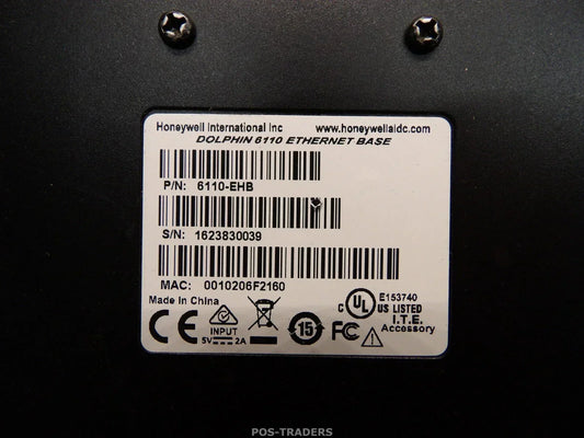 Honeywell 6110-EHB Charging Cradle Ethernet Base For Dolphin 6110 LAN - EXCL PSU