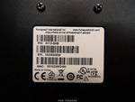 Honeywell Dolphin 6110 Ethernet Base label with P/N 6110-EHB, serial, MAC, and compliance marks on black device