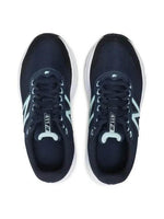Black New Balance 411 running shoes with mint accents and white soles