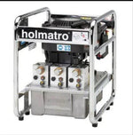 Holmatro hydraulic power unit with portable frame, industrial-grade hydraulic equipment for heavy-duty applications