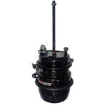 Black tractor brake component with visible bolts and label for agricultural machinery parts