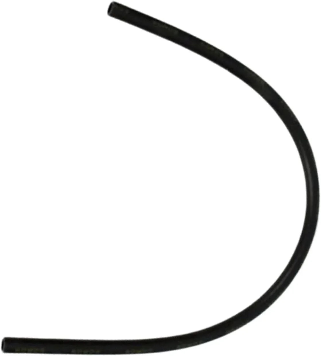 Black flexible hose for tractor or truck parts