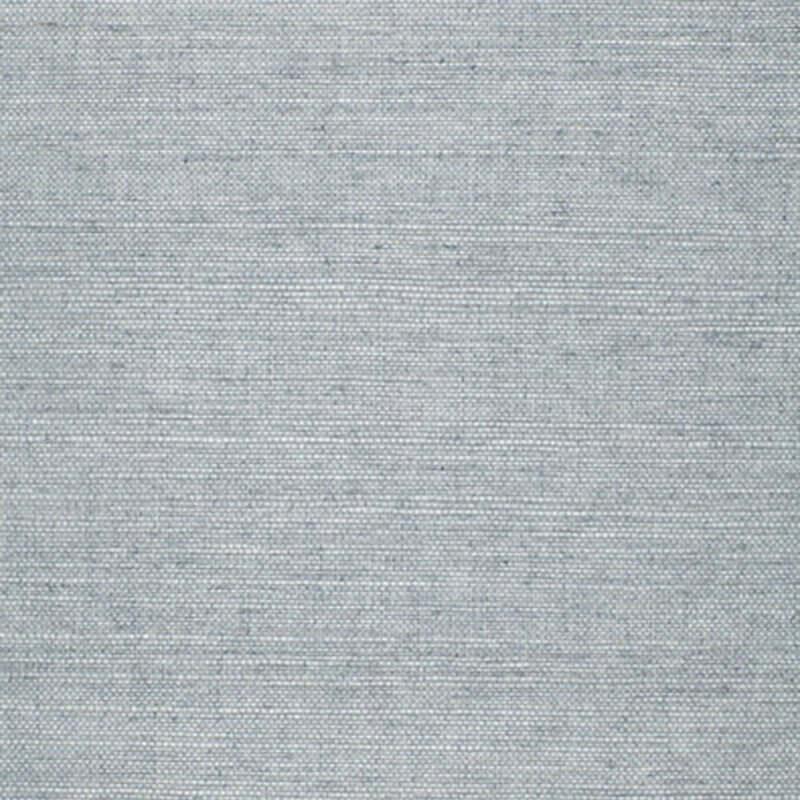 Haruki Sisal, Cornflower - Schumacher Wallpaper 91cm x 731cm = 6.6m² Coverage