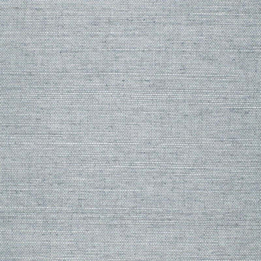 Haruki Sisal, Cornflower - Schumacher Wallpaper 91cm x 731cm = 6.6m² Coverage