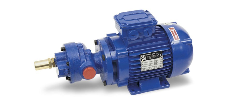GVR Pompe BMF3 3/8 " Gear Pump 1400 rpm Monobloc 3 Phase 0.13 Kw Mould Oil