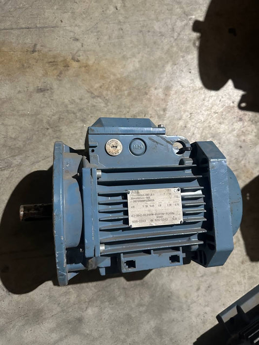 ABB 3GAA092444-BGE MOTOR 1.10 KW 1440rpm 230/415v used 3 Month warranty