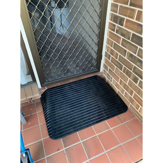 Wheelchair Threshold Door Ramp 900 x 530 x 88mm Weight Capacity 400kg