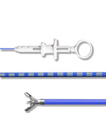 Endoscopic Biopsy Forceps connector and metal clamp for industrial use