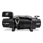 TANK 20K winch with synthetic rope, heavy-duty off-road recovery tool