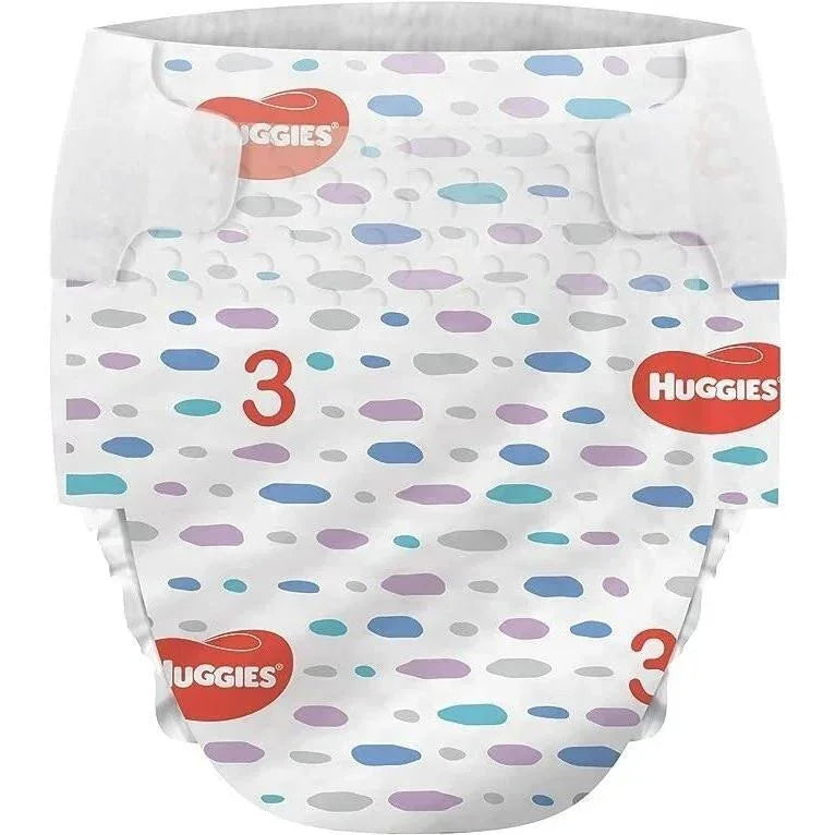 Huggies Size 3 Diaper with Colorful Dot Pattern