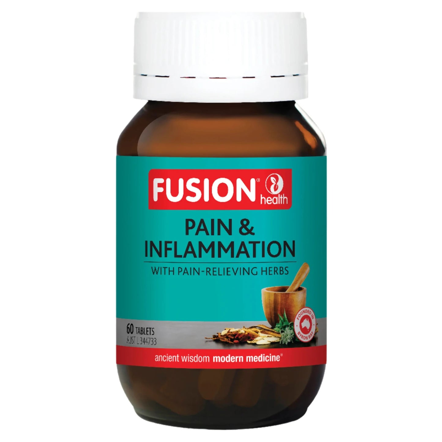 Fusion Health Pain and Inflammation 60 Tablets – Free Same Day Shipping