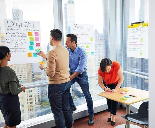 3M Post-it 559 Super Sticky Easel Pad 30 Sheets White 635x762mm 2x Pack Made USA