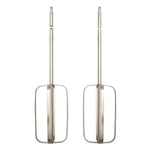 Stainless steel mixer beaters for kitchen appliances, durable and sleek design