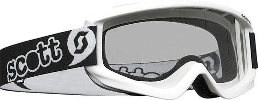 SCOTT Agent MX White Dirt Bike Junior Goggles Made in USA