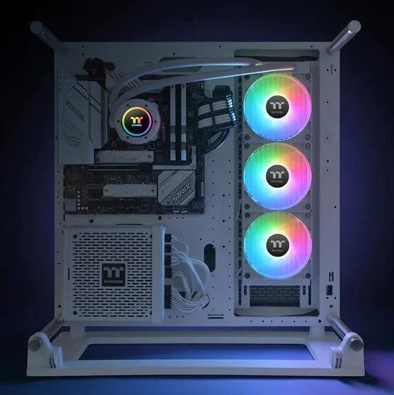 Thermaltake TH420 V2 Ultra EX ARGB Magnetic Connect Liquid Cooler with LCD Displ