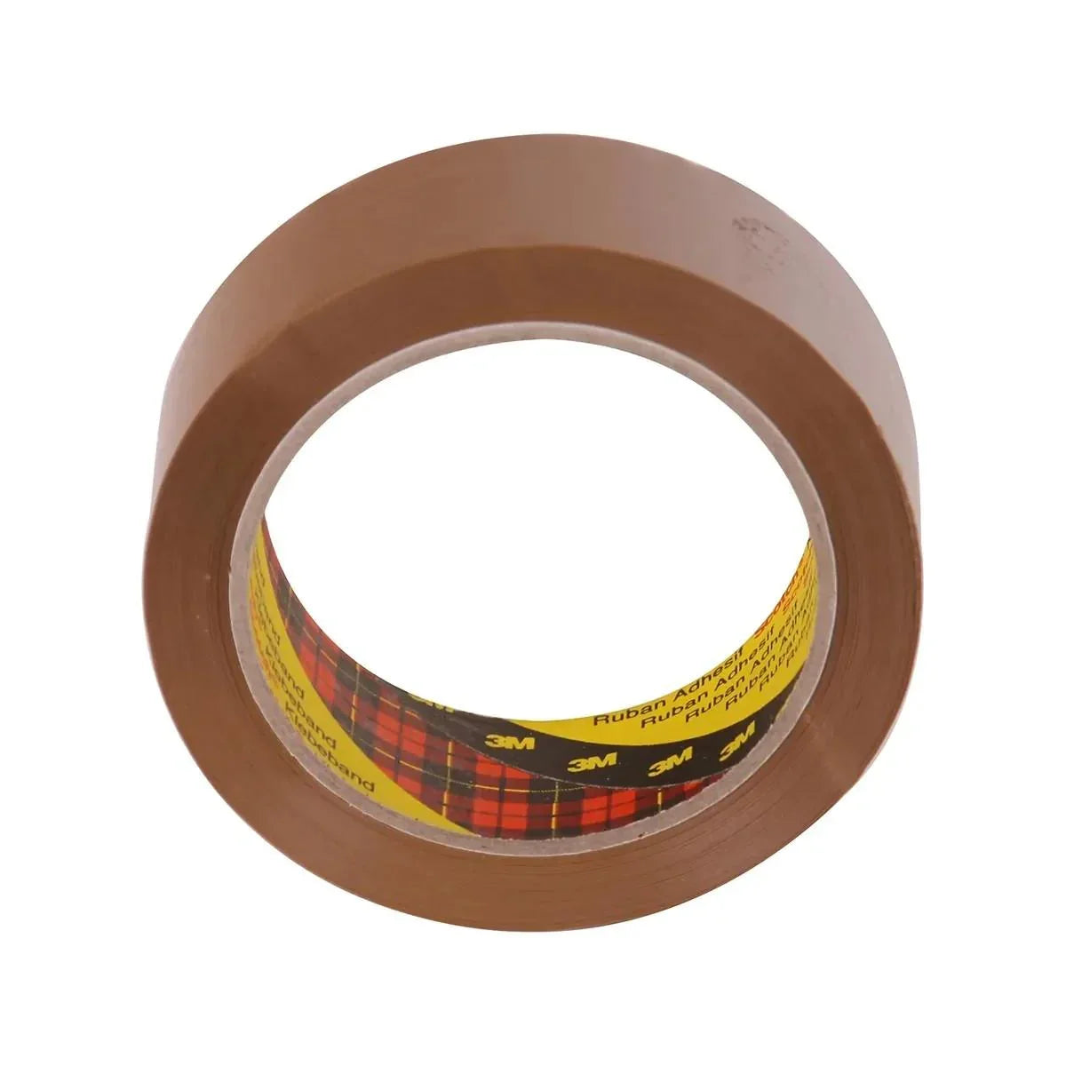 43x 3M 371 Packaging Tape 48mm x 75m - Brown - Brown (Box of 43 Units)