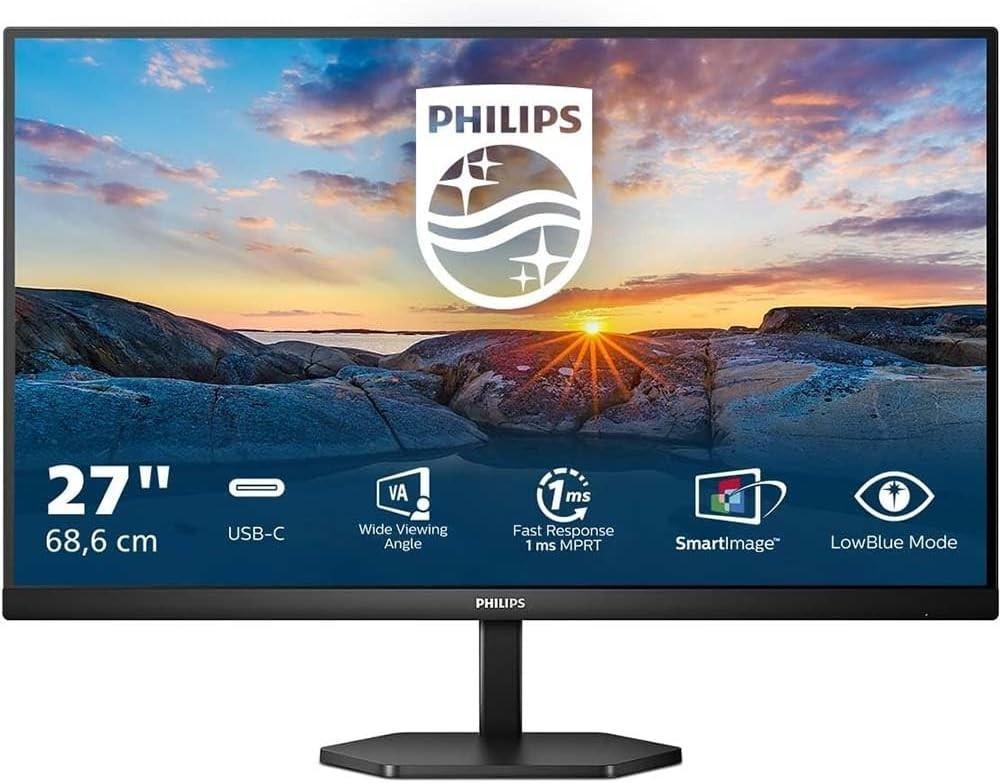 Philips 3000 Series 27E1N3300A 27in FHD 75Hz 1ms Free Sync IPS Monitor