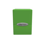 Green Ultra PRO card deck box for trading card storage and protection