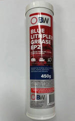 OBW Blue Lithplex Grease EP2 450g for industrial, marine, and agricultural use