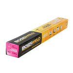 BossWeld 7018 TC18 welding electrodes 2.6mm, low hydrogen, 2kg pack for industrial repair and fabrication