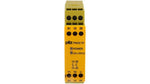 Pilz PNOZ X7 safety relay with terminal connections for industrial machinery control