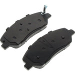 Black brake pads for vehicle maintenance, compatible with AGCO and EATON truck parts