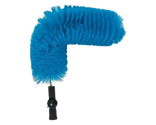 Vikan Soft External Tube Brush/Cobweb Dusting Brush, Blue