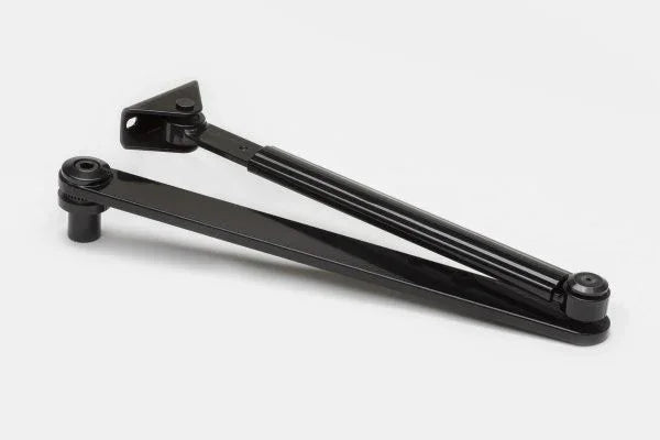 Black heavy-duty gas strut for tractor or truck hood, compatible with AGCO and EATON parts