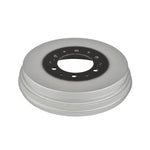 Tractor brake rotor disc for AGCO or EATON systems, heavy-duty metal component with bolt holes