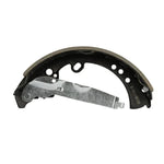 Heavy duty brake shoe for international truck parts and tractor maintenance.