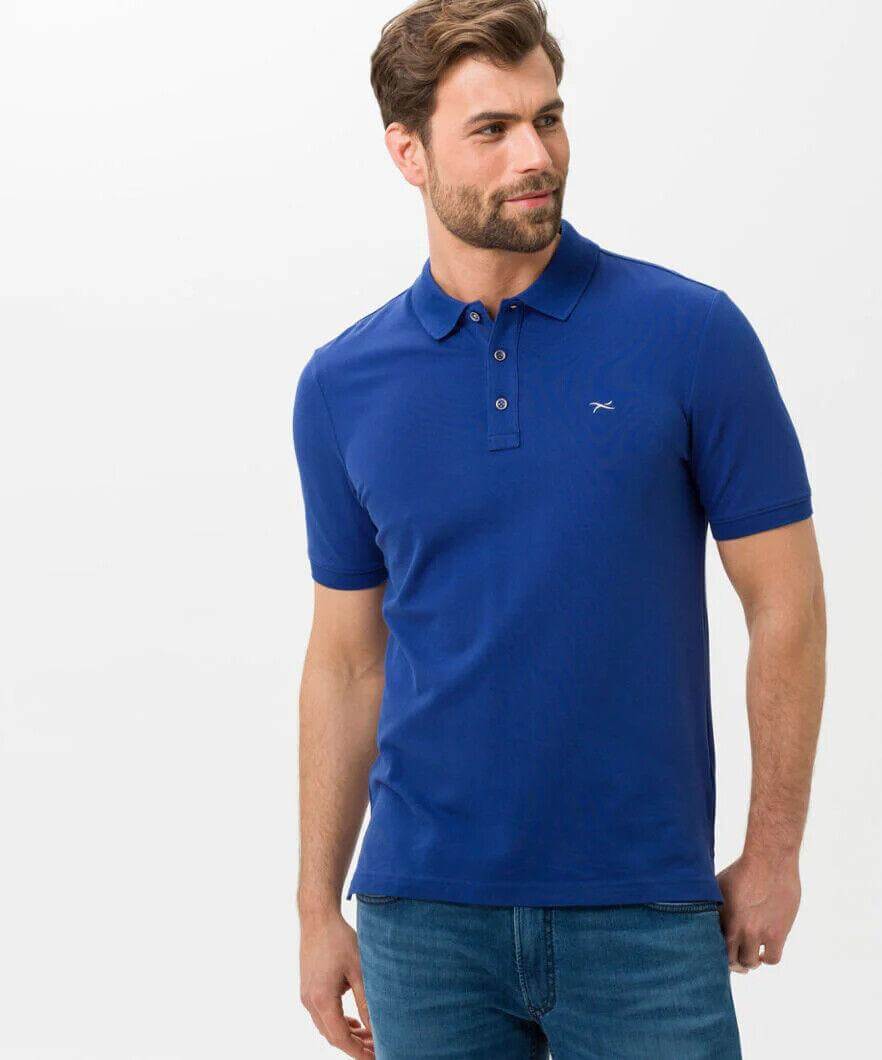 BRAX Feel Good Style PETE Hi-Flex Stylish and sporty polo 95% Cotton - Australian Empire Shop