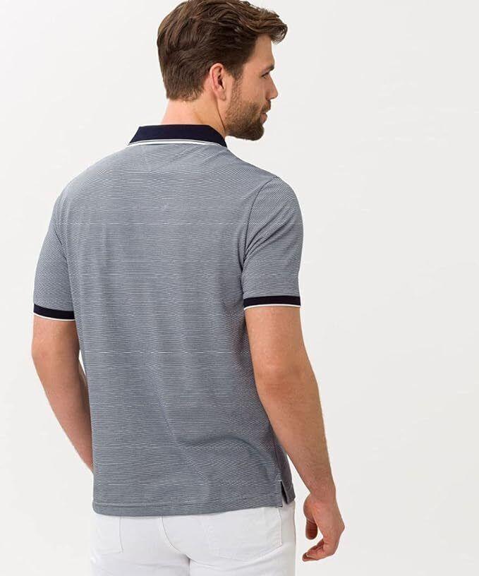BRAX Feel Good Style PETE Hi-Flex Stylish and sporty polo 95% Cotton - Australian Empire Shop