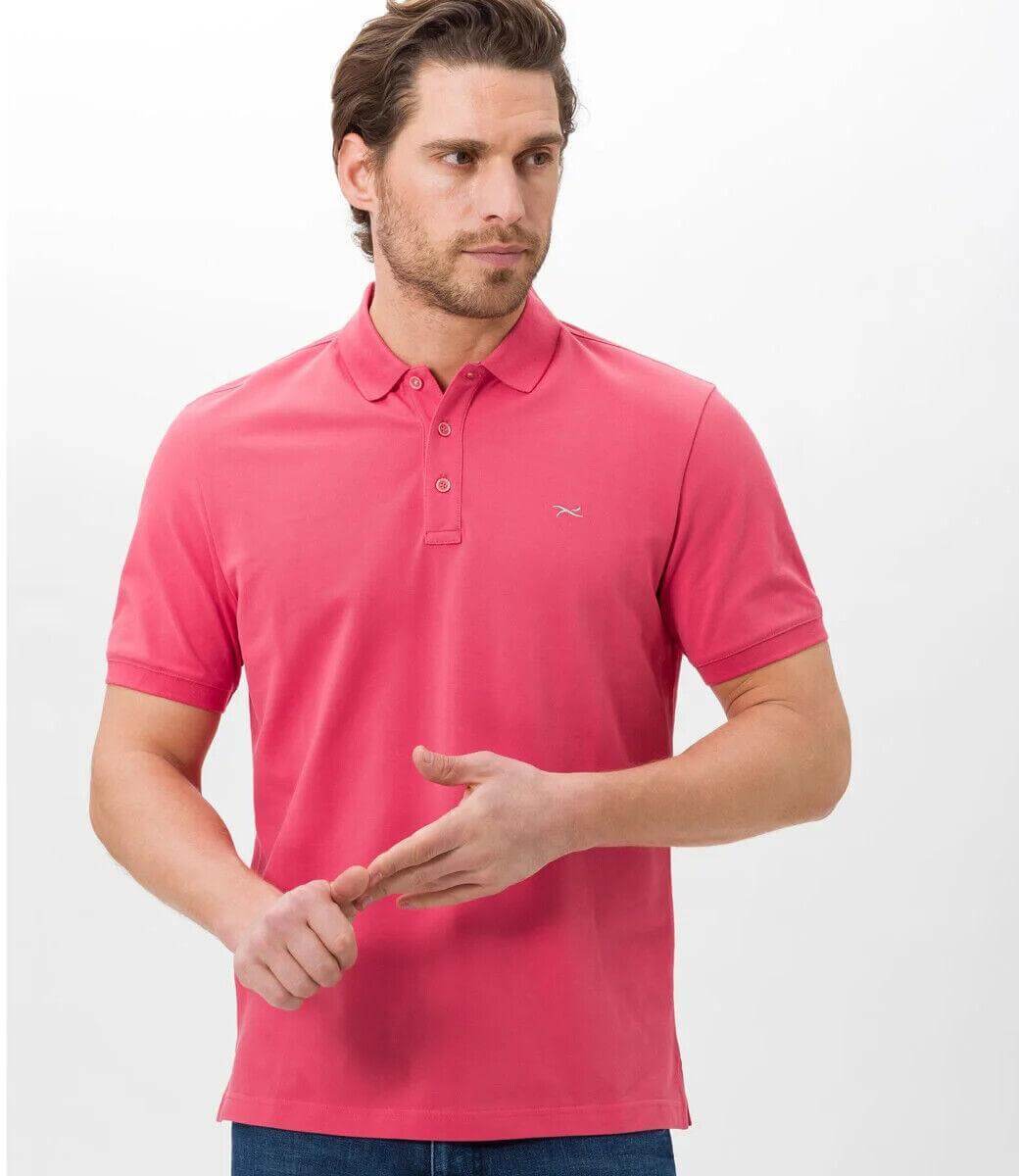 BRAX Feel Good Style PETE Hi-Flex Stylish and sporty polo 95% Cotton - Australian Empire Shop