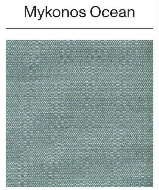 Cut By Metre Warwick UPHOLSTERY FABRIC "Mykonos Ocean 155cm Wide - Australian Empire Shop