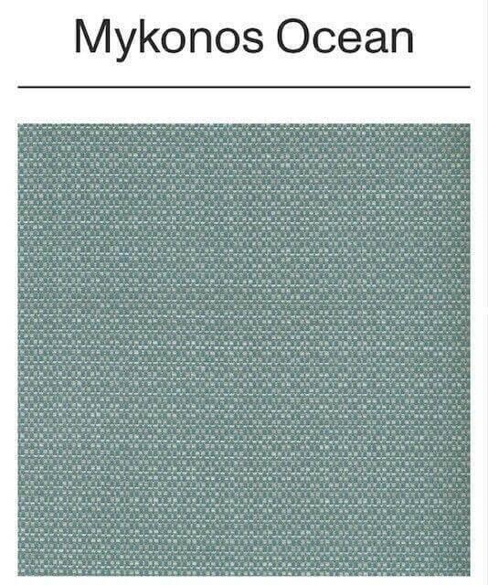 Cut By Metre Warwick UPHOLSTERY FABRIC "Mykonos Ocean 155cm Wide - Australian Empire Shop