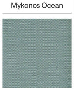 Cut By Metre Warwick UPHOLSTERY FABRIC "Mykonos Ocean 155cm Wide - Australian Empire Shop