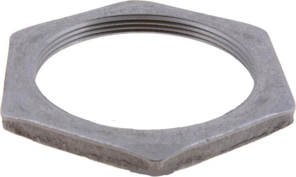 Hexagonal metal wheel hub nut with right-hand thread for trucks or tractors