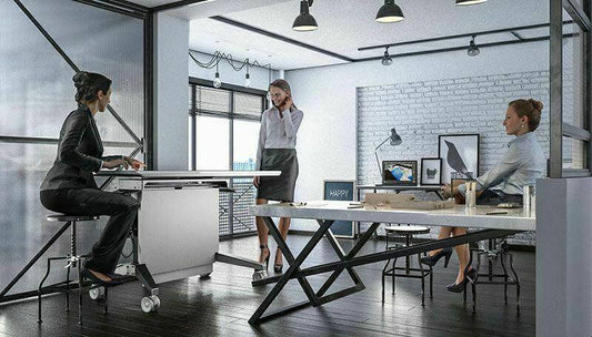 Exhibition Display Stand Mobile TV Trolley Floor Stand Salamander DesiAustralian Empire Shop