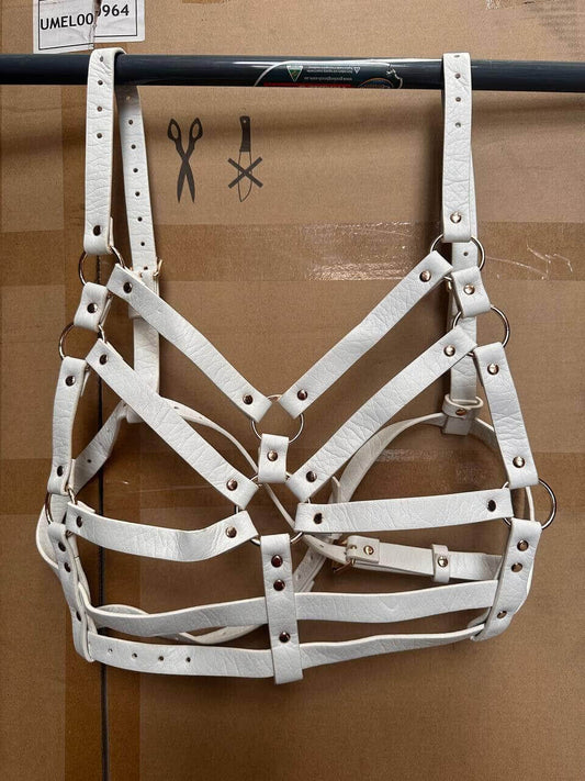 Fashion Adjustable Gothic Body Chest Harness Straps Waist Belt Suspender Costume - Australian Empire Shop