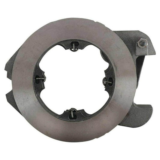 Genuine brake actuator for Massey Ferguson tractor, metal part with circular design