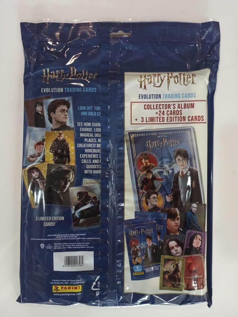 Panini Harry Potter Evolution Trading Cards 24 CARDS +3 LIMITED EDITION CARDS - Australian Empire Shop