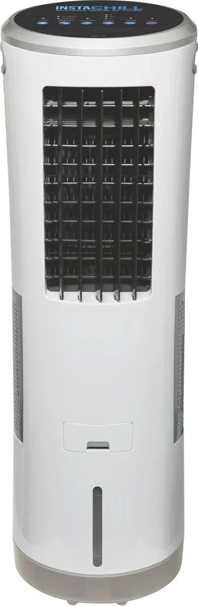 Instachill portable air cooler with digital controls and water tank