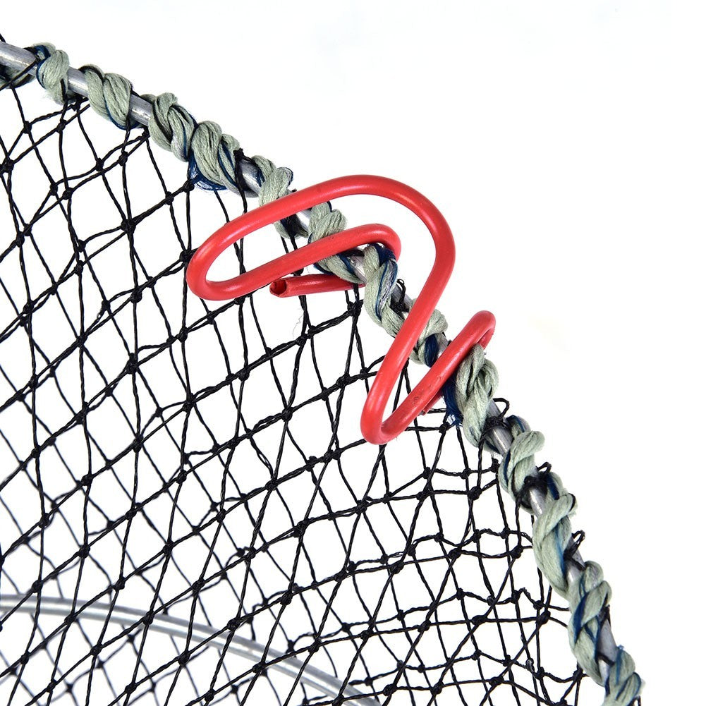 Foldable Lobster Crayfish Crab Crawfish Shrimp Fish Trap Fishing Net 50x90 cm
