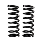 Black coil springs for vehicle suspension systems