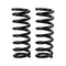 Black coil springs for vehicle suspension systems
